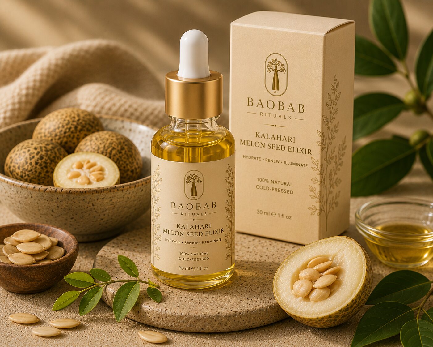 Kalahari Melon Seed Elixir — Baobab Rituals